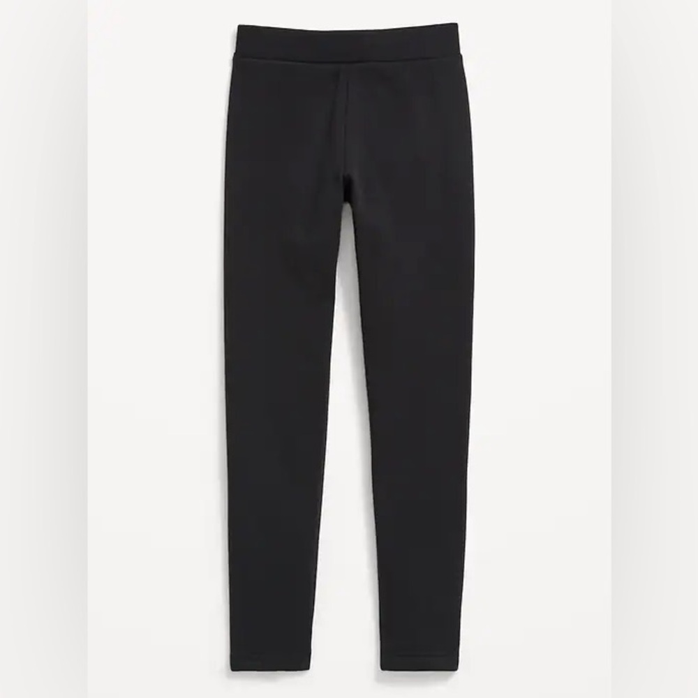 Old Navy High-Waisted Full-Length Fleece Leggings for Girls M (8)